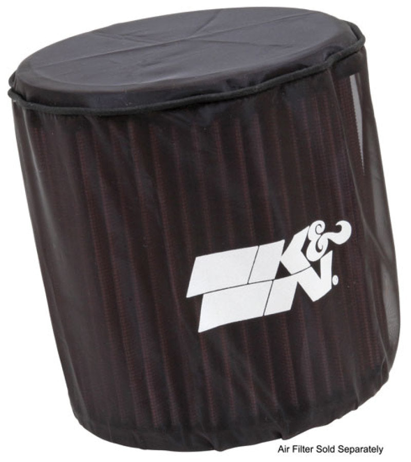 K&N Engineering 22-8045DK 6-inch Diameter Closed Top Black Drycharger Air Filter Wrap