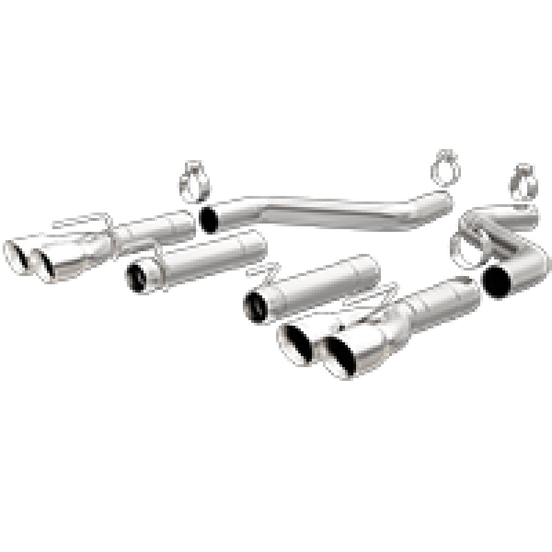 MagnaFlow Race Series Axle-Back Exhaust System for Dodge Challenger 2015-2023 – Stainless Steel, 3-inch with Quad Split Tips