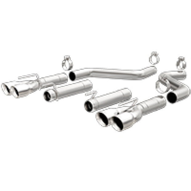 MagnaFlow Race Series Axle-Back Exhaust System for Dodge Challenger 2015-2023 – Stainless Steel, 3-inch with Quad Split Tips