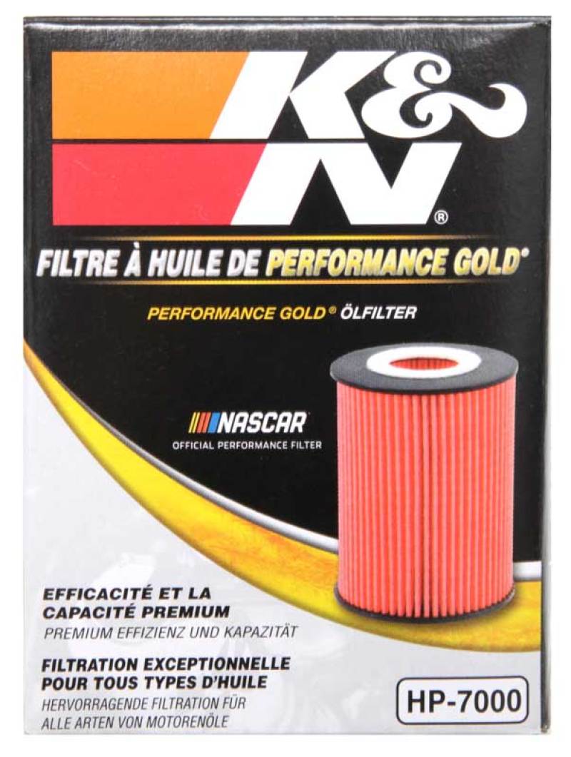 K&N Engineering HP-7000 Cartridge Oil Filter for Saab 9-3, Chevrolet, Pontiac, Saturn, Vauxhall