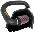 K&N Engineering 57-1521 Performance Cold Air Intake Kit for Jeep Wrangler 1992-1995 with High-Flow Filter and Heat Shield
