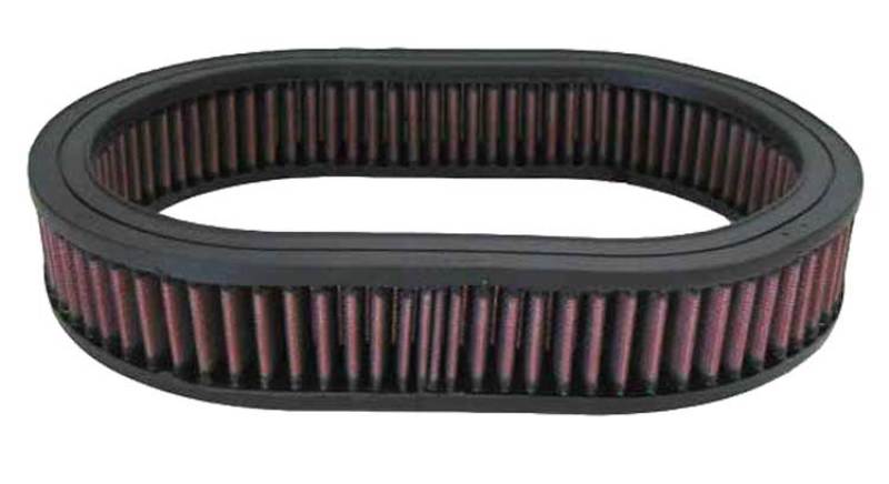 K&N Engineering E-3505 Custom Oval Air Filter – 11.5 in Outer/Side Length, 8.125 in Width, 2 in Height for Enhanced Performance and Durability