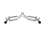 Borla S-Type Axle-Back Exhaust System for 2010-2013 Chevrolet Camaro SS 6.2L V8 with GFX Package
