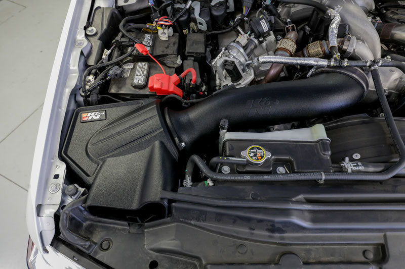 K&N 63 Series AirCharger Performance Intake for 2020-2021 Ford F-250 and F-350 with 6.7L V8 Diesel - Part Number 63-2613