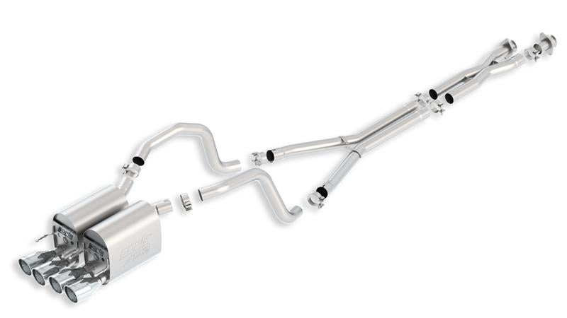Borla ATAK SS Catback Exhaust System for 2005-2008 Chevrolet Corvette C6 6.0L/6.2L V8