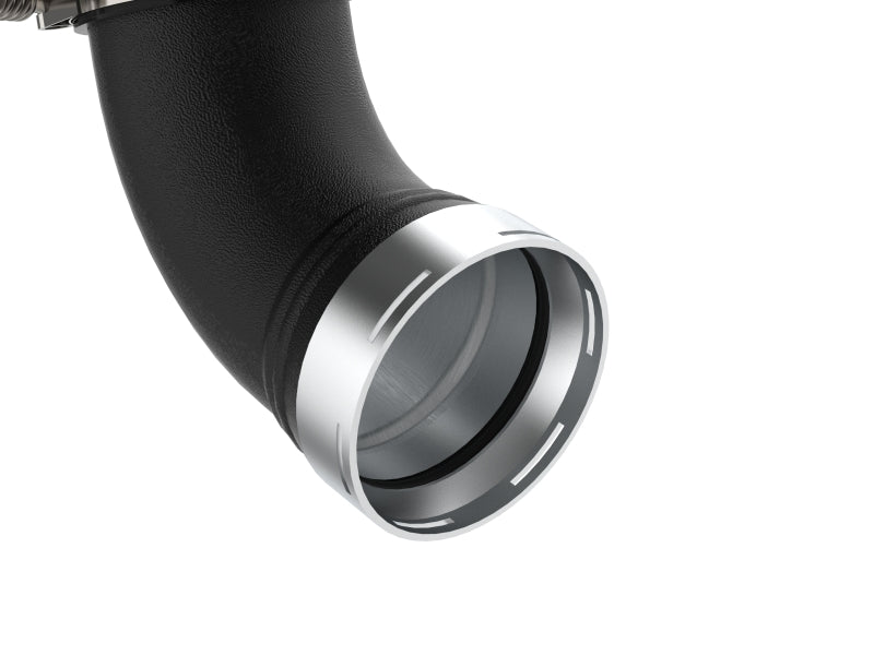 aFe BladeRunner Aluminum Hot & Cold Charge Pipe Kit for GM Duramax 6.6L Diesel Trucks (06-10) - Black
