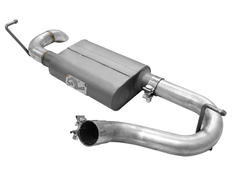 aFe Scorpion Hi-Tuck Axle-Back Exhaust System for Jeep Wrangler JK 2007-2018 V6 3.6L/3.8L