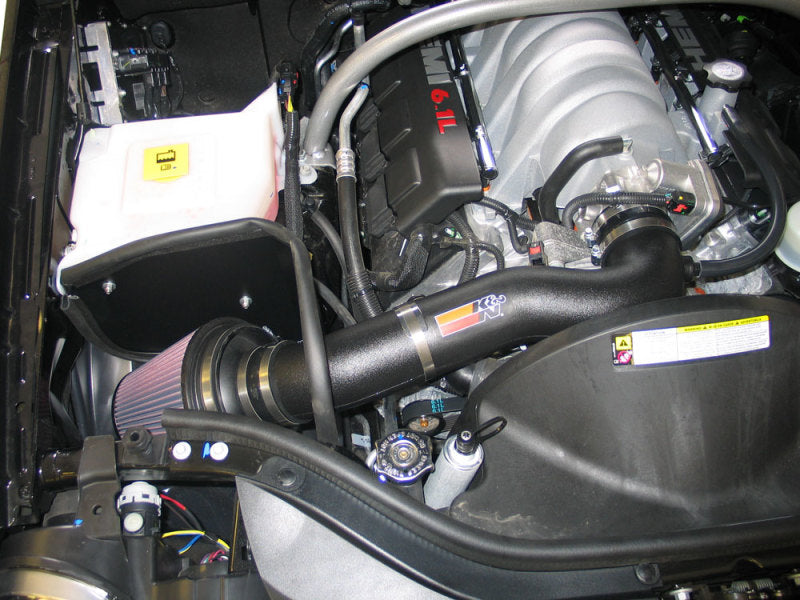 K&N Engineering 57-1555 Performance Cold Air Intake Kit for Jeep Grand Cherokee 2006-2010 with 6.1L V8