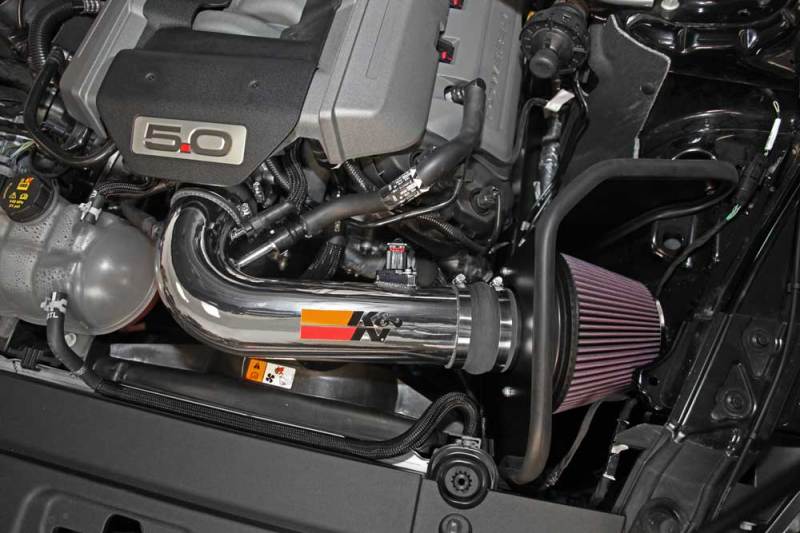 K&N Engineering 69-3535TP Cold Air Intake System for Ford Mustang 2015-2017 GT 5.0L V8