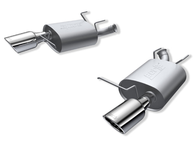 Borla S-Type Axle-Back Exhaust System for 2011-2014 Ford Mustang 3.7L V6 Coupe & Convertible