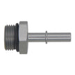 DeatschWerks 10AN ORB Male to 5/16 Inch Male EFI Quick Connect Adapter - Anodized DW Titanium
