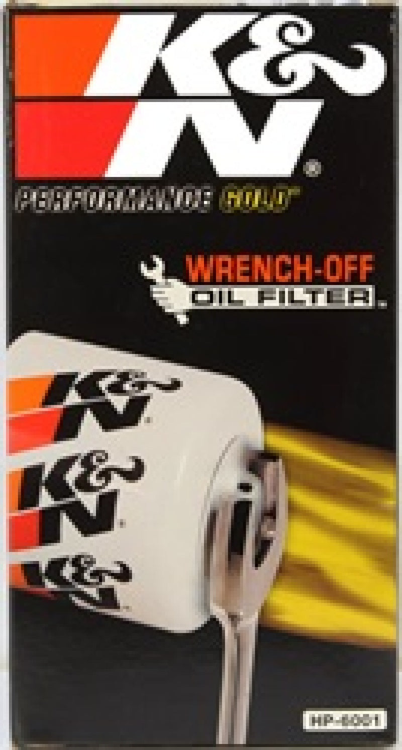 K&N Engineering HP-6001 Oil Filter for Ford F-250 and F-350 Diesel Engines