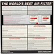 K&N Engineering E-1450 High-Flow Reusable Air Filter for GM Cars and Trucks (V6, V8, 1969-1992)