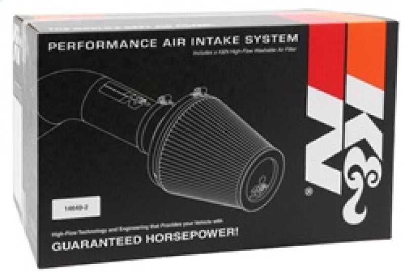 K&N Engineering Part 57-3016-1 High-Flow Cold Air Intake System for 1997-2000 GMC C3500 with 7.4L V8 Engine