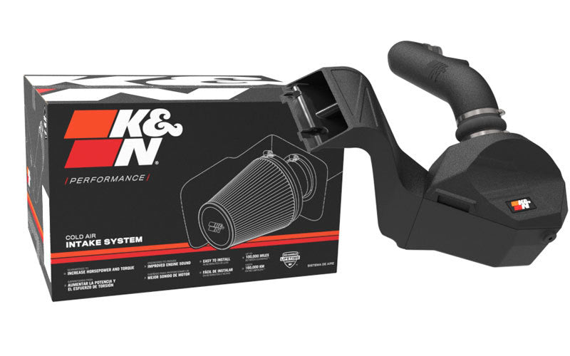 K&N 63 Series AirCharger Performance Intake for 2021-2022 Ford F-150 5.0L V8 by K&N Engineering