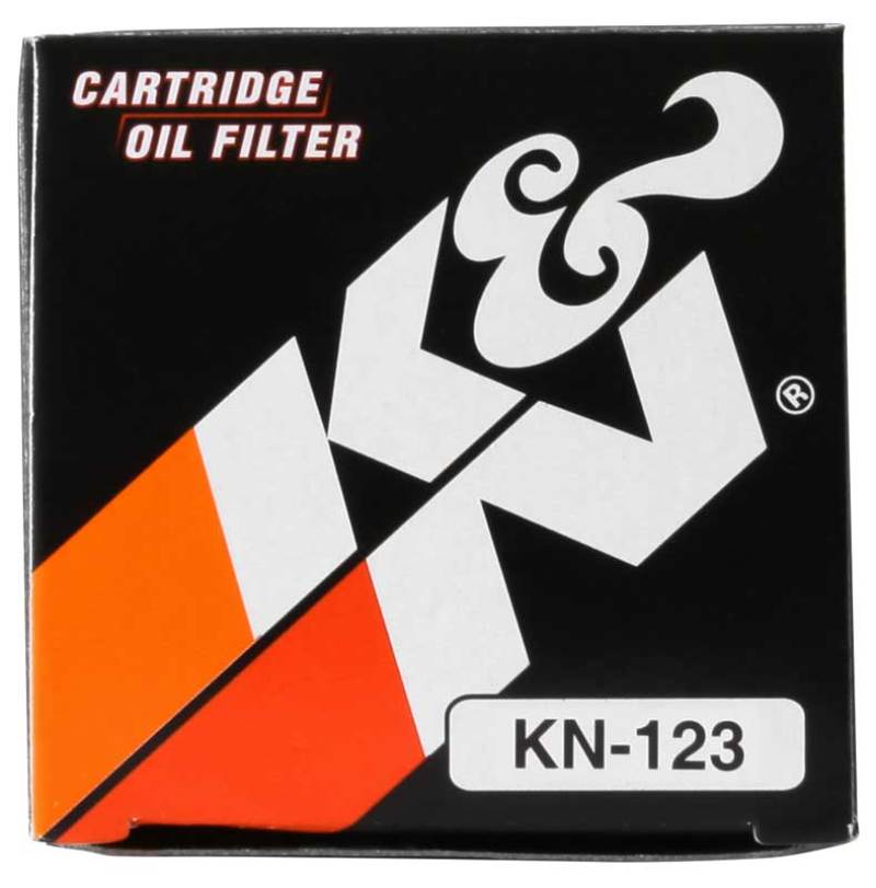 K&N Engineering Kawasaki 2.156-inch OD x 2.219-inch H Powersports Cartridge Oil Filter – Part Number KN-123