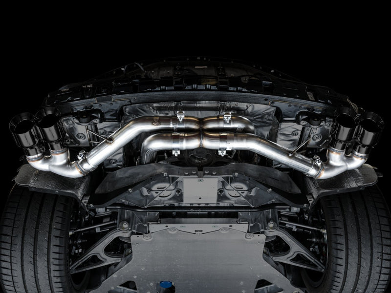 AWE Tuning 2020-2026 Chevrolet Corvette C8 Track Edition Exhaust with Diamond Black Tips