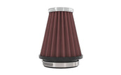 K&N Engineering RC-1250 Universal Chrome Air Filter – 2.25 Inch Flange, 3.5 Inch Base, 2 Inch Top, 4 Inch Height
