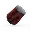 K&N Engineering Universal Rubber Round Tapered Air Filter - 4.5 Inch Flange, 5.875 Inch Base, 4.5 Inch Top, 6 Inch Height
