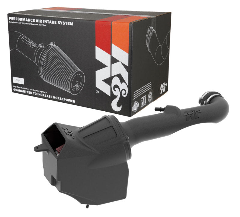 K&N Engineering 57-1576 Performance Cold Air Intake System for 2018-2019 Jeep Wrangler and 2018 Jeep Grand Cherokee 3.6L V6