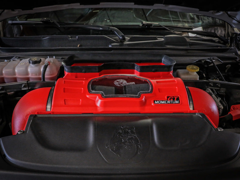 aFe 50-70075KR Momentum GT Cold Air Intake System for Ram 1500 TRX 2021-2024 with Red Housing and Pro 5R Filter