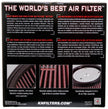 K&N Engineering HD-0910 High-Performance Air Filter for Harley-Davidson CVO Models