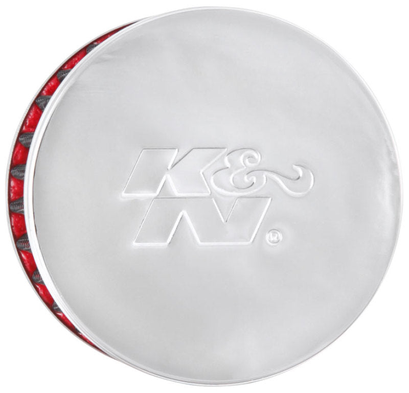 K&N Engineering 62-1170 Chrome Plated 1-Inch Diameter Crankcase Vent Filter for Classic and Racing Engines