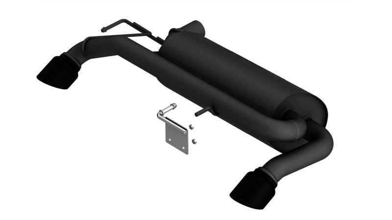 Borla Touring Axle-Back Exhaust System for 2021-2026 Ford Bronco 2.7L V6 with Black Coated Tips