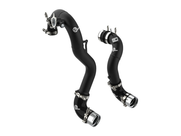 aFe BladeRunner Aluminum Hot and Cold Charge Pipe Kit for Ford Bronco 2021-2022, Black