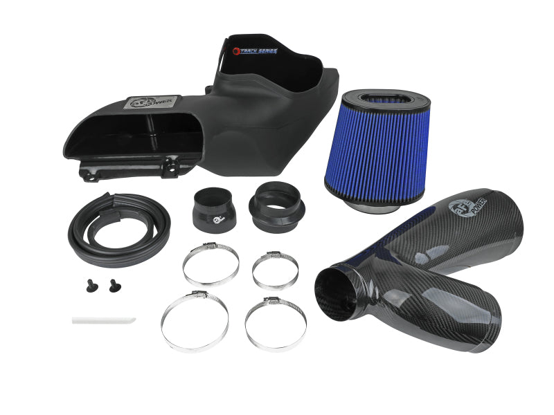 aFe 17-20 Ford F-150/Raptor Track Series Carbon Fiber Cold Air Intake System with Pro 5R Filters