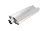Borla PRO-XS Universal Muffler with 2.5-inch Inlet and Dual Outlets – Notched Design for Easy Installation