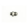 DeatschWerks 6AN ORB Male to 8AN Male Flare Adapter with O-Ring - Anodized Matte Black