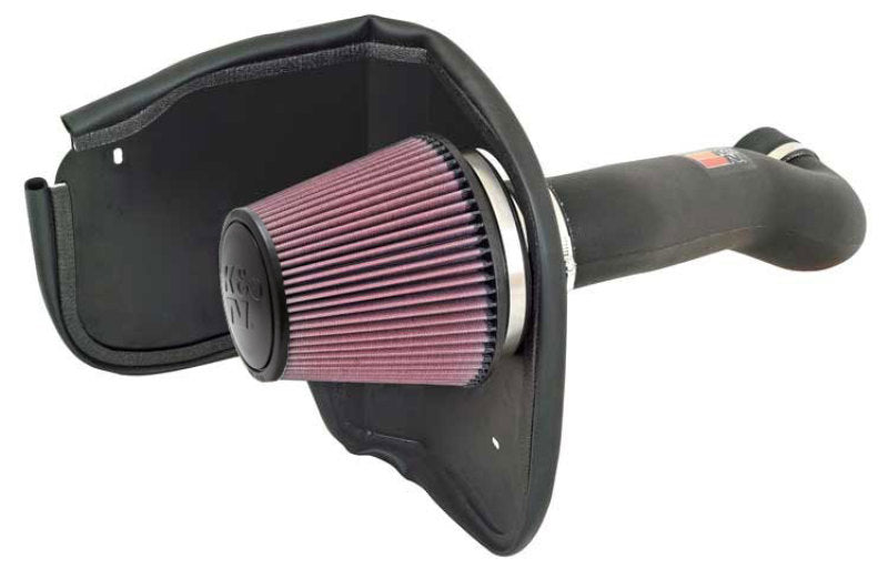 K&N Engineering 57-1555 Performance Cold Air Intake Kit for Jeep Grand Cherokee 2006-2010 with 6.1L V8
