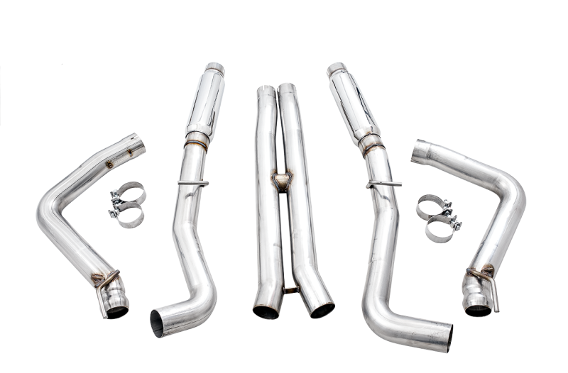 AWE Tuning 2015+ Dodge Challenger 6.4L/6.2L Supercharged Track Edition Exhaust with Stock Tips