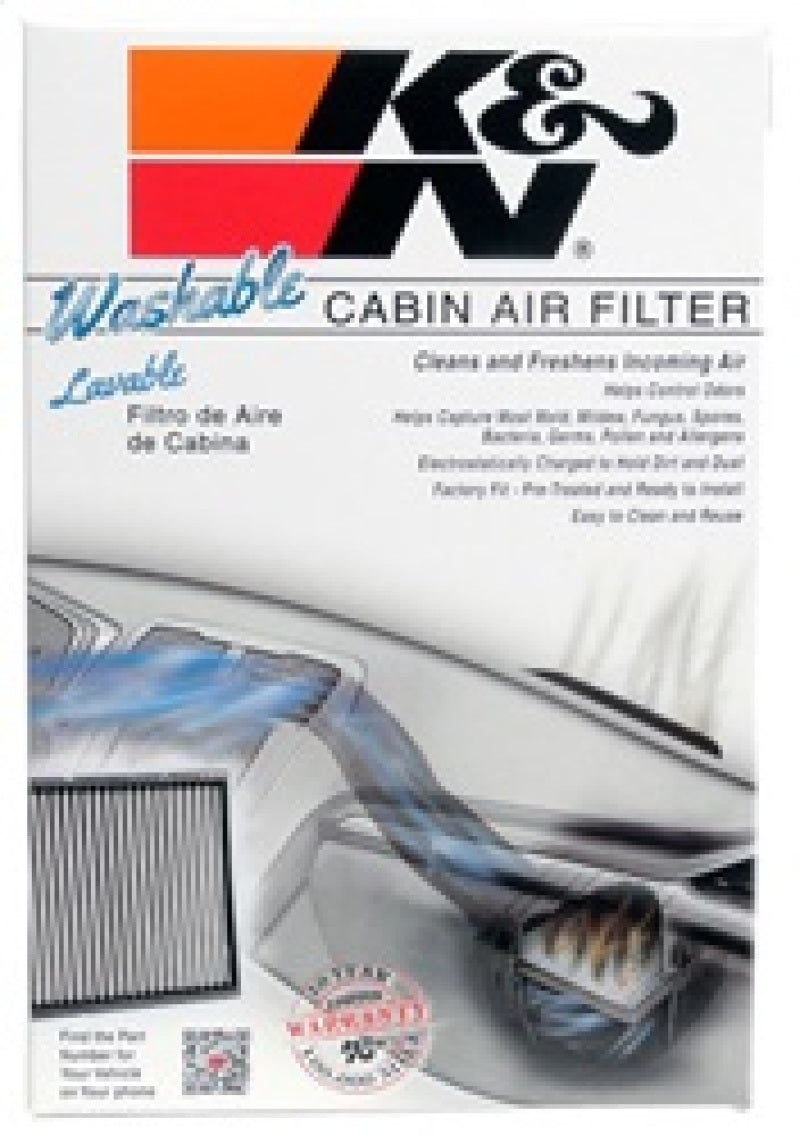 K&N Engineering VF1011 Washable Cabin Air Filter for Ford Flex and Taurus 3.5L