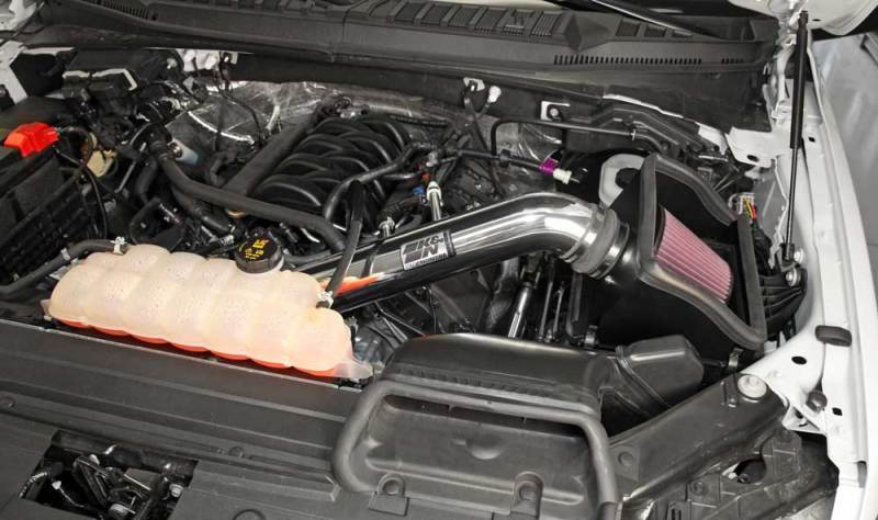 K&N Engineering 77-2591KP Cold Air Intake System for 2015-2016 Ford F-150 5.0L V8 F/I