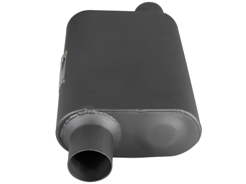 aFe Scorpion Replacement Aluminum Steel Muffler 2-1/2 Inch In/Out Offset/Offset