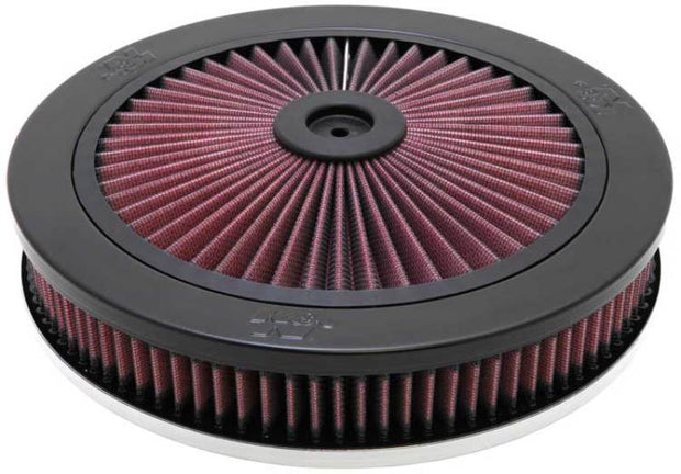 K&N X-Stream Top Filter for Automotive Engines – Red, 11 Inch Diameter with 5.125 Inch Neck Flange