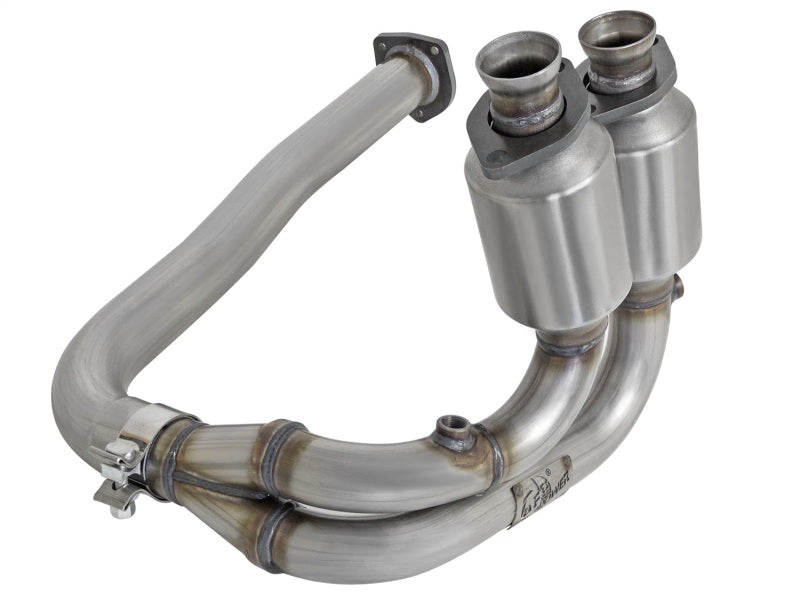 aFe Power Direct Fit Stainless Steel Catalytic Converter for Jeep Wrangler TJ 2000-2003 I6 4.0L
