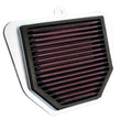 K&N Engineering YA-1006 High-Flow Replacement Air Filter for Yamaha FZ1 and FZ8 (2006-2013)