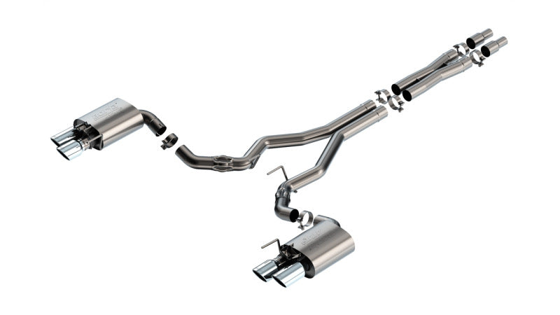 Borla 2024-2025 Ford Mustang GT 5.0L V8 Active Exhaust ATAK Cat-Back Exhaust System