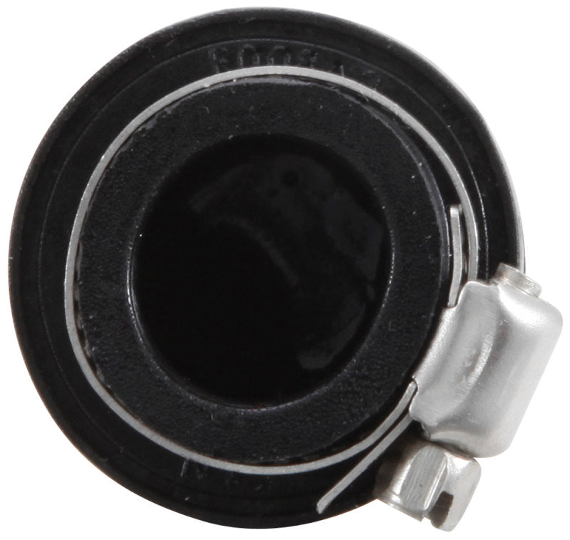 K&N Engineering 62-1560 Clamp-On Crankcase Vent Filter with Black Rubber Top and Base