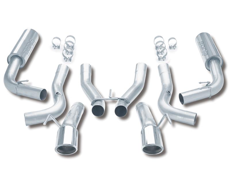 Borla 14663 S-Type Cat-Back Exhaust System for 1996-2002 Dodge Viper GTS and RT-10