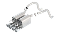 Borla ATAK Exhaust System for Chevrolet Corvette 2005-2008 & 2006-2013 Z06/ZR1 – Aggressive Sound with 4-Inch Polished T-304 Stainless Steel Tips