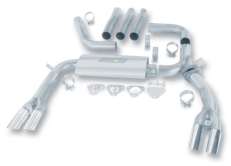 Borla 84-92 Chevrolet Camaro and Pontiac Firebird 5.0L/5.7L V8 Adjustable Cat-Back Exhaust System