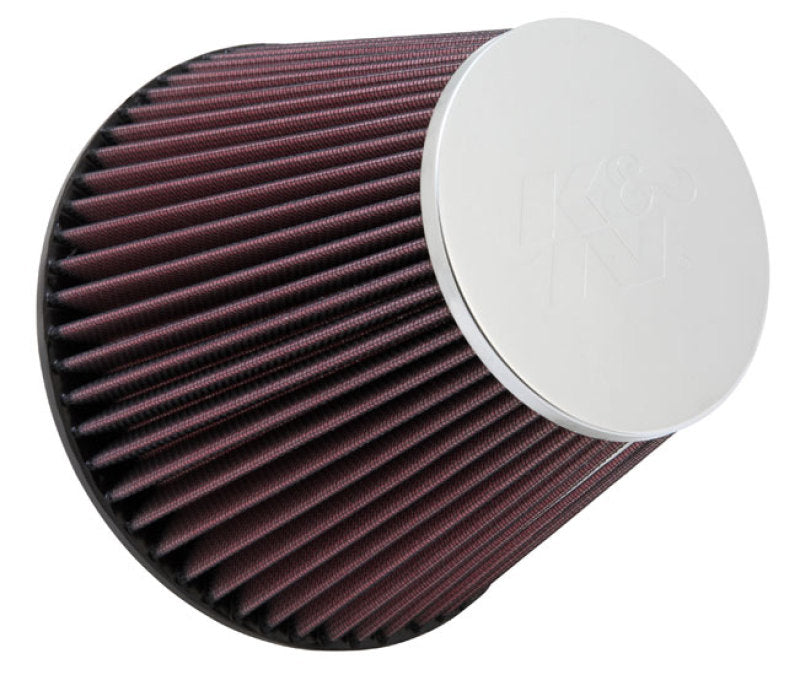K&N Engineering RF-1048 Round Tapered Universal Air Filter - 6-Inch Flange ID, 7.5-Inch Base OD, 4.5-Inch Top OD, 6-Inch Height