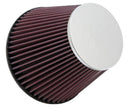 K&N Engineering RF-1048 Round Tapered Universal Air Filter - 6-Inch Flange ID, 7.5-Inch Base OD, 4.5-Inch Top OD, 6-Inch Height