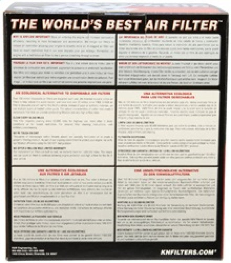 K&N Engineering High-Flow Replacement Air Filter for Ford Mustang 1995-2004 3.8L & 5.0L