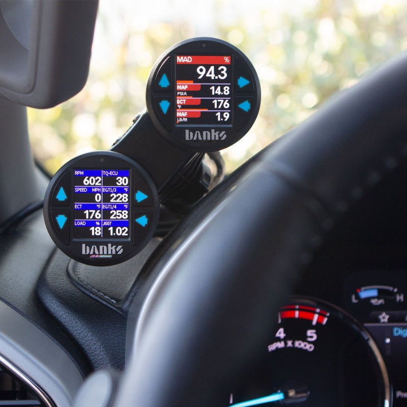 Banks Power 17-19 Ford F-250/F-350 6.7L Power Stroke Derringer Tuner with iDash SuperGauge
