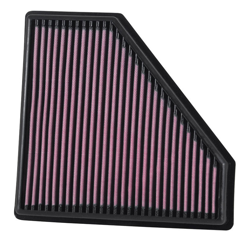 K&N Engineering 33-5059 High-Flow Drop-In Air Filter for 2016-2019 Cadillac CTS-V 6.2L V8